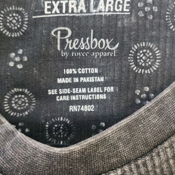 M.U. Football Mizzou University Mens XL Long Sleeve Ribbed Lightweight Gray - Picture 5 of 12